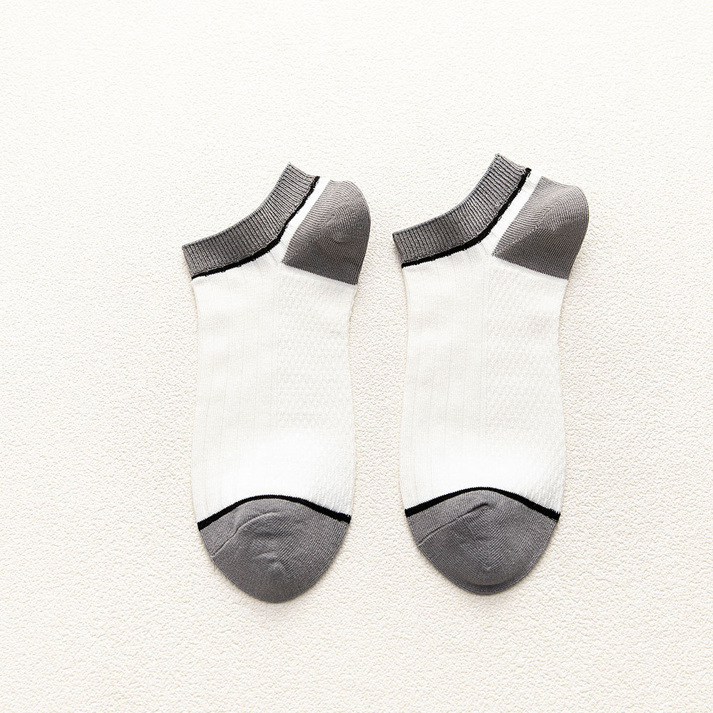 2020 Summer Bamboo Fiber Socks Double Needle Men And Socks Smelly Feet Sweat Socks For Men Fight Color